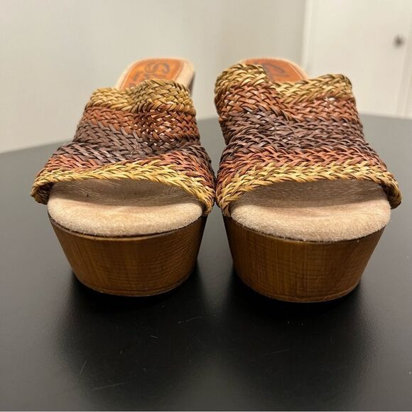 Sbicca Vintage Collection Woven Braided Platform Wedge Sandal 7 - Picture 6 of 11